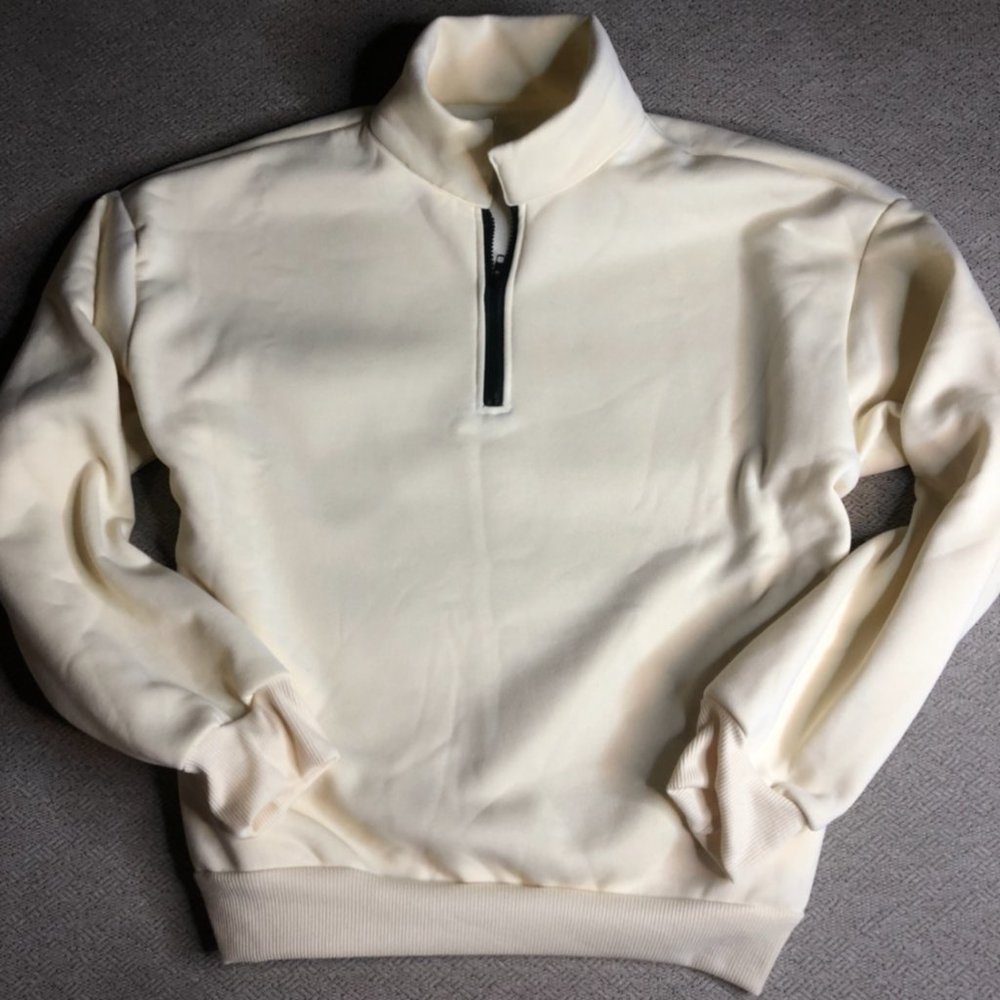 Womens Quarter Zip Pullover